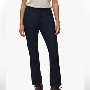 Prana Navy Halle Straight Fit Pants